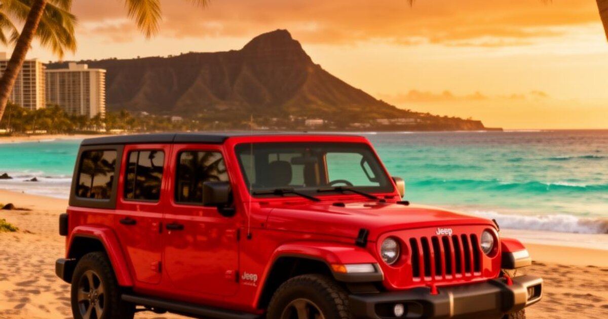 Jeep Rental Oahu & Waikiki | Hawaii Jeep Rent